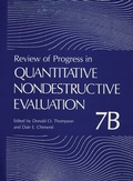 Cover: Review of Progress in Quantitative Nondestructive Evaluation - Springer