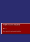 Cover: Aspects of Iranian Linguistics - Cambridge Scholars Publishing
