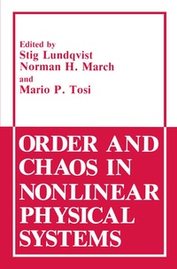 Enlarge image Cover: Order and Chaos in Nonlinear Physical Systems - Springer