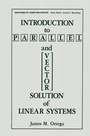 Cover: Introduction to Parallel and Vector Solution of Linear Systems - Plenum Publishing Co.,N.Y.