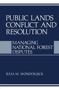 Cover: Public Lands Conflict and Resolution - Plenum Publishing Co.,N.Y.