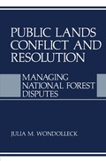 Cover: Public Lands Conflict and Resolution - Springer
