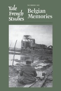Cover: Yale French Studies, Number 102 - Yale University Press
