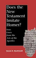 Cover: Does the New Testament Imitate Homer? - Yale University Press