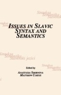 Cover: Issues in Slavic Syntax and Semantics - Cambridge Scholars Publishing
