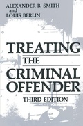 Cover: Treating the Criminal Offender - Plenum Publishing Co.,N.Y.