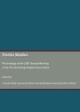 Cover: Florida Studies - Cambridge Scholars Publishing