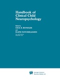 Cover: Handbook of Clinical Child Neuropsychology - Springer
