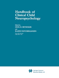 Abbildung von: Handbook of Clinical Child Neuropsychology - Springer