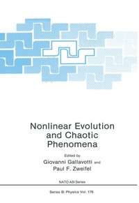 Enlarge image Cover: Nonlinear Evolution and Chaotic Phenomena - Kluwer Academic / Plenum Publishers