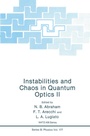 Cover: Instabilities and Chaos in Quantum Optics II - Kluwer Academic/Plenum Publishers