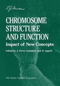 Enlarge image Cover: Chromosome Structure and Function - Kluwer Academic / Plenum Publishers