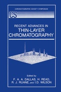 Bild: Recent Advances in Thin-Layer Chromatography - Kluwer Academic/Plenum Publishers