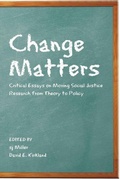 Cover: Change Matters - Peter Lang Verlag