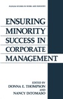 Cover: Ensuring Minority Success in Corporate Management - Springer