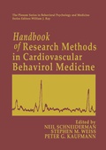 Cover: Handbook of Research Methods in Cardiovascular Behavioral Medicine - Springer