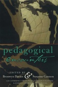 Cover: Pedagogical Encounters - Peter Lang Verlag