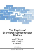 Cover: The Physics of Submicron Semiconductor Devices - Plenum Publishing Co.,N.Y.