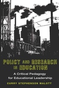 Cover: Policy and Research in Education - Peter Lang Verlag