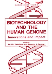 Enlarge image Cover: Biotechnology and the Human Genome - Springer
