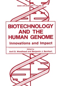 Enlarge image Cover: Biotechnology and the Human Genome - Springer
