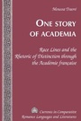 Cover: One Story of Academia - Peter Lang Verlag