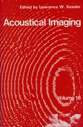 Cover: Acoustical Imaging - Kluwer Academic / Plenum Publishers