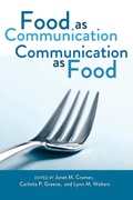 Cover: Food as Communication- Communication as Food - Peter Lang Verlag