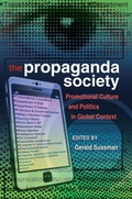 Cover: The Propaganda Society - Peter Lang Verlag