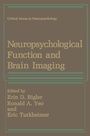 Cover: Neuropsychological Function and Brain Imaging - Plenum Publishing Co.,N.Y.