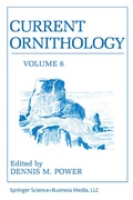 Cover: Current Ornithology - Plenum Publishing Co.,N.Y.