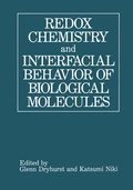 Cover: Redox Chemistry and Interfacial Behavior of Biological Molecules - Springer