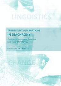 Enlarge image Cover: Transitivity Alternations in Diachrony - Cambridge Scholars Publishing