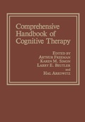 Cover: Comprehensive Handbook of Cognitive Therapy - Springer