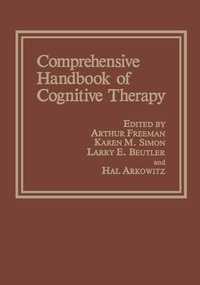 Enlarge image Cover: Comprehensive Handbook of Cognitive Therapy - Springer