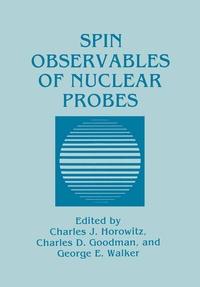 Enlarge image Cover: Spin Observables of Nuclear Probes - Kluwer Academic / Plenum Publishers