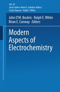 Abbildung von: Modern Aspects of Electrochemistry No. 20 - Springer