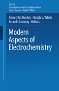 Cover: Modern Aspects of Electrochemistry No. 20 - Springer