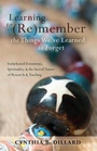 Cover: Learning to (Re)member the Things We've Learned to Forget - Peter Lang Verlag