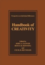Cover: Handbook of Creativity - Springer