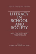 Cover: Literacy in School and Society - Springer