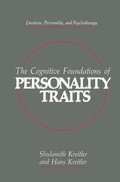 Cover: The Cognitive Foundations of Personality Traits - Springer