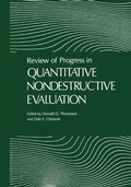 Cover: Review of Progress in Quantitative Nondestructive Evaluation - Springer