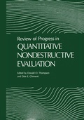 Cover: Review of Progress in Quantitative Nondestructive Evaluation - Springer