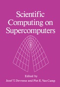Cover: Scientific Computing on Supercomputers - Kluwer Academic / Plenum Publishers