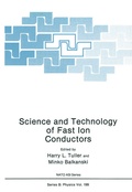 Cover: Science and Technology of Fast Ion Conductors - Kluwer Academic / Plenum Publishers
