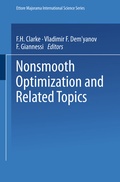 Cover: Nonsmooth Optimization and Related Topics - Kluwer Academic / Plenum Publishers