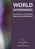 Cover: World Governance - Cambridge Scholars Publishing