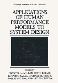 Abbildung von: Applications of Human Performance Models to System Design - Springer