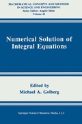 Cover: Numerical Solution of Integral Equations - Kluwer Academic/Plenum Publishers